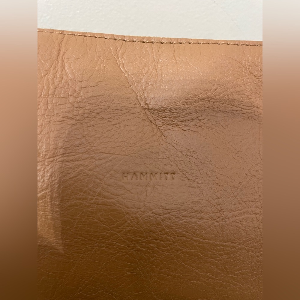 Hammitt Tan Leather Crossbody Shoulder Bag with Silver Hardware - Picture 2 of 10